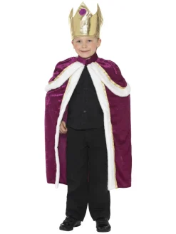 Adelig Konge Børnekostume
