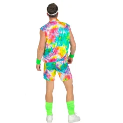 Aerobic Dude Kostume Neon