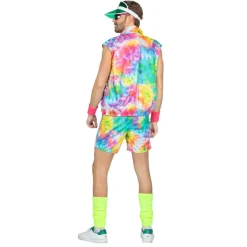 Aerobic Dude Kostume Neon