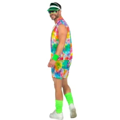 Aerobic Dude Kostume Neon