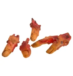 Afrevne Zombiefingre Rød