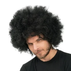 Afro Paryk Sort