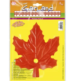 Ahornblad Guirlande Orange