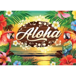 Aloha Vægbaggrund
