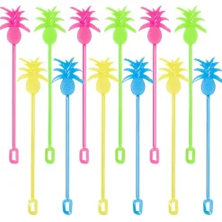 Ananas Drinkspinde Multifarvet