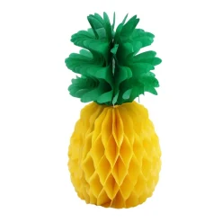 Ananas Honeycomb-Figur Gul/Grøn