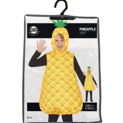 Ananas Børnekostume Gul