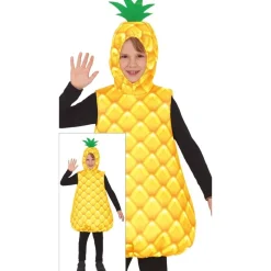 Ananas Børnekostume Gul
