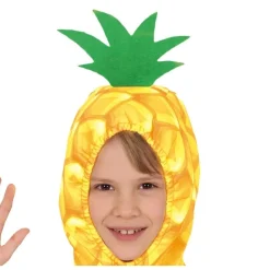 Ananas Børnekostume Gul