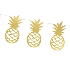 Ananas Guirlande Guld