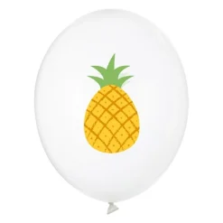 Ananas Latexballoner Transparent