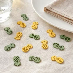 Ananas Træ Konfetti Gul/Grøn