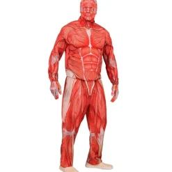 Anatomisk Mand Kostume Rød