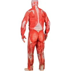 Anatomisk Mand Kostume Rød