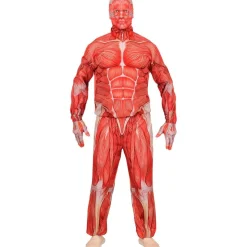 Anatomisk Mand Kostume Rød