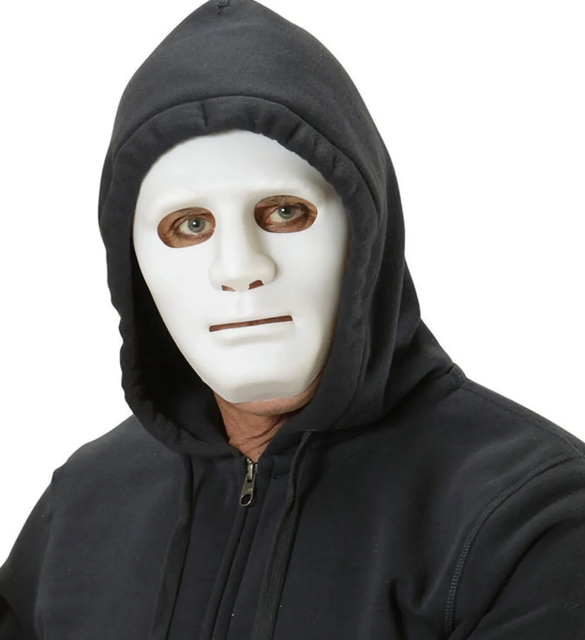 Anonym Maske Hvid