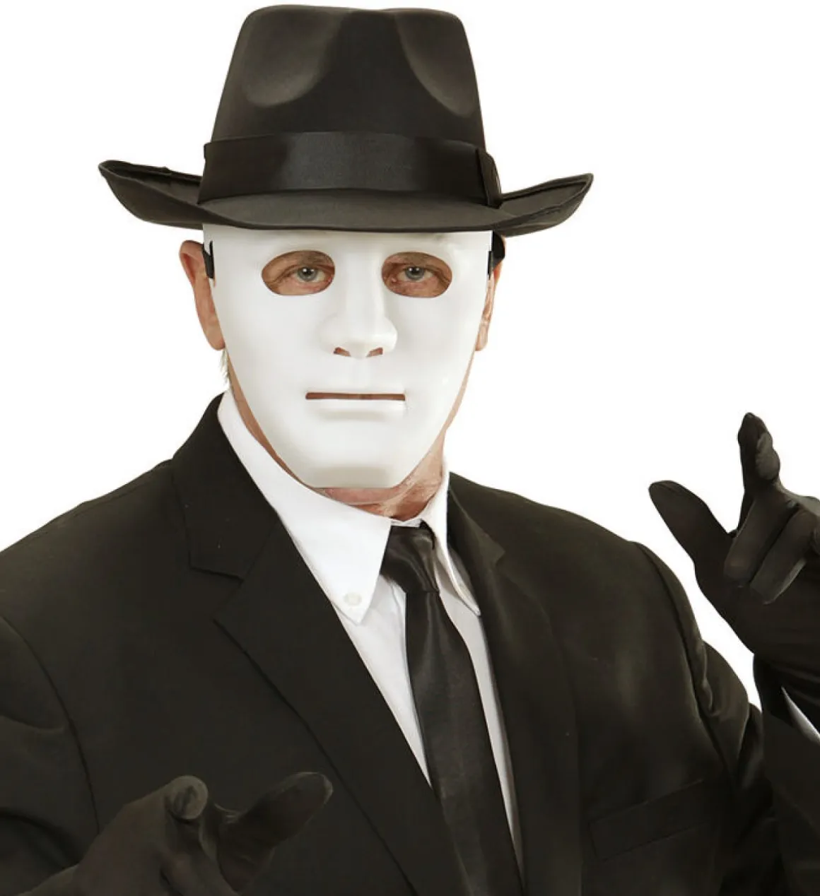 Anonym Maske Hvid