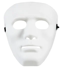 Anonym Maske Hvid