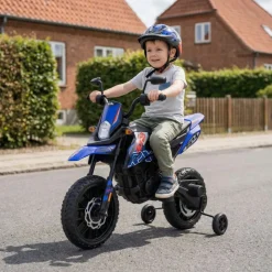Aprilia® Elmotorcykel Til Børn 10,8V Blå