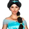 Arabisk Prinsesse Paryk Sort