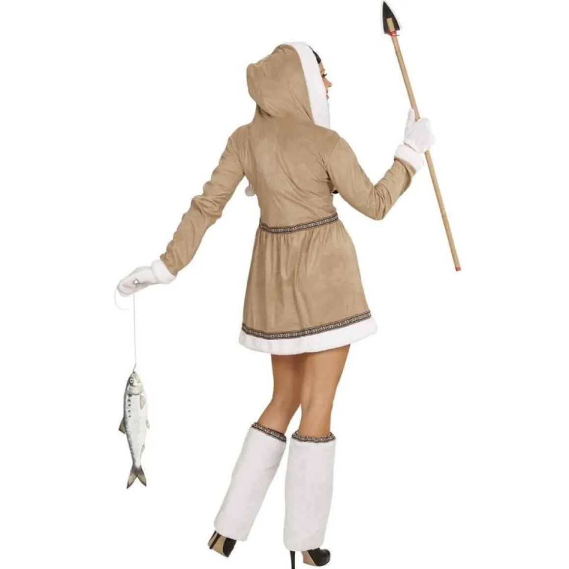 Arktisk Kjole Kostume
