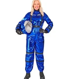 Astronaut Kostume Blå