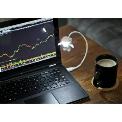 Astronaut USB Lampe Hvid