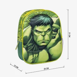 Avengers® 3D Hulk Rygsæk Grøn