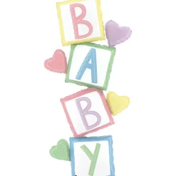Babyblokke Folieballon
