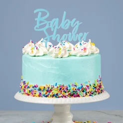 Babyshower Kagetopper Blå
