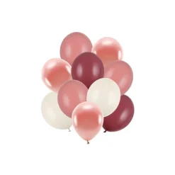 Ballonbuket Pastel Rosa