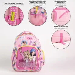 Barbie® Veninder Skoletaske Lyserød