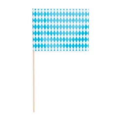 Bayern Flag På Pinde