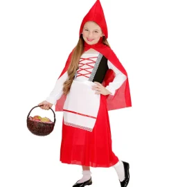 Bedårende Rødhætte Børnekostume