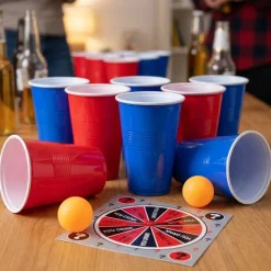 Beerpong Twister Spil