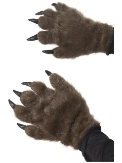 Behårede monster hænder