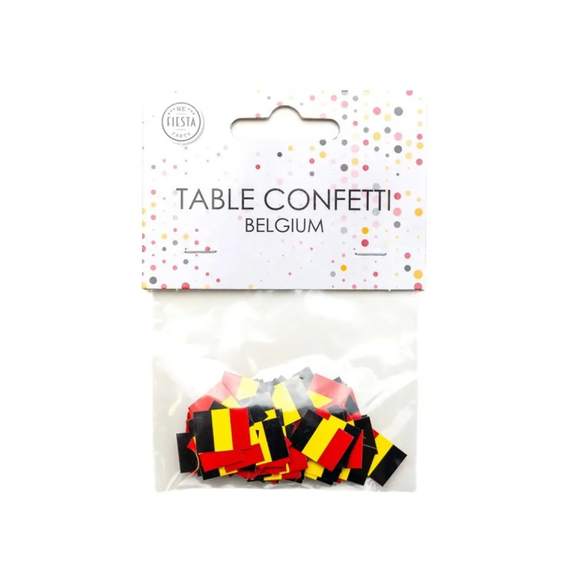 Belgien Flag Konfetti