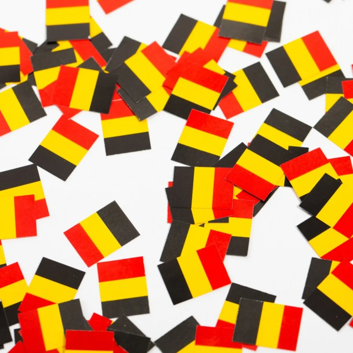 Belgien Flag Konfetti