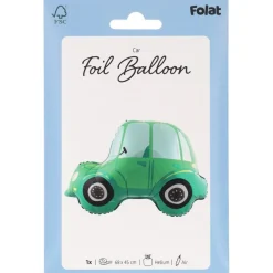 Bil Folieballon Grøn