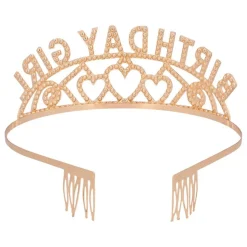 Birthday Girl Tiara Rosaguld