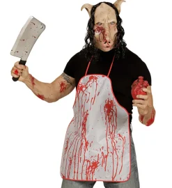 Blodig Grisehoved Maske