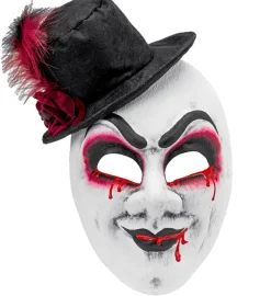 Blodig Harlekin Maske