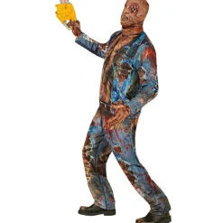 Blodig Zombie Jumpsuit Kostume
