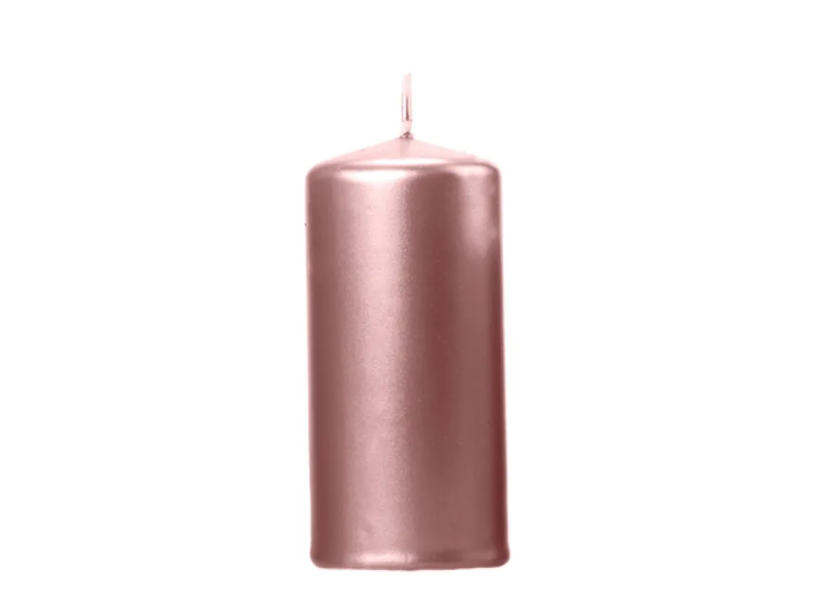 Bloklys Metallisk Rosaguld