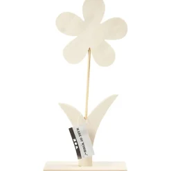 Blomst Dekoration Træ Beige