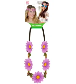 Blomster Pandebånd Lilla