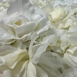 Blomster Panel Hvid