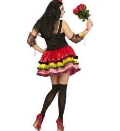 Blomstrende Day of the Dead Kostume