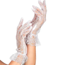 Blonde Handsker Hvid