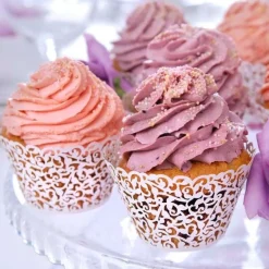 Blondepapir Cupcake Wrappers Hvid